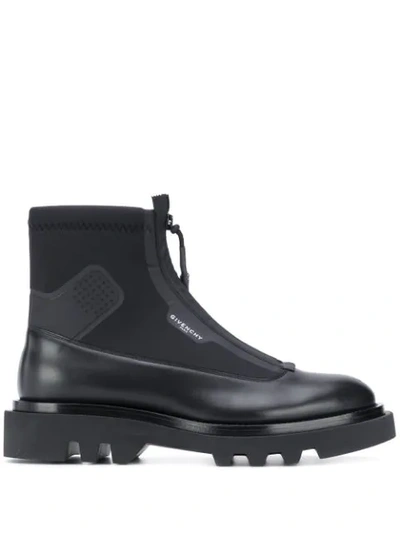 Shop Givenchy Zip-fastening Ankle Boots In Black
