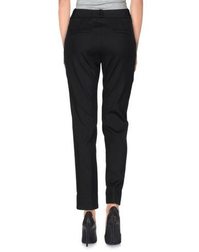 Shop Andrea Incontri Casual Pants In Black