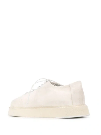 Shop Marsèll New Sole Derby Shoes In White