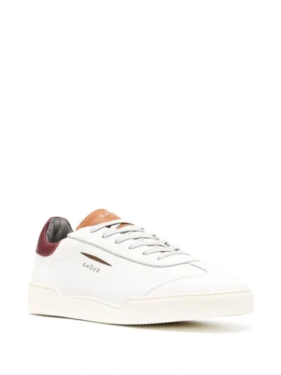 Shop Ghoud Low-top Lace-up Trainers In White