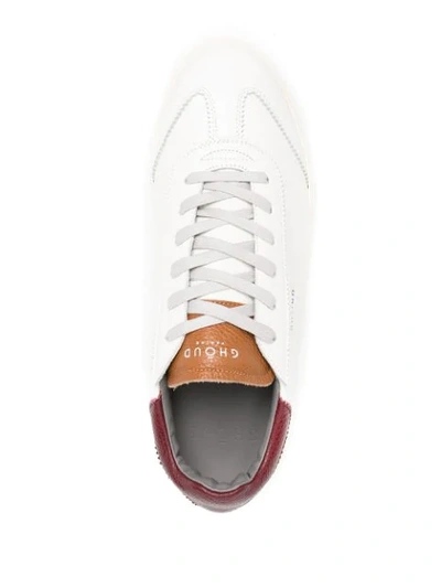 Shop Ghoud Low-top Lace-up Trainers In White