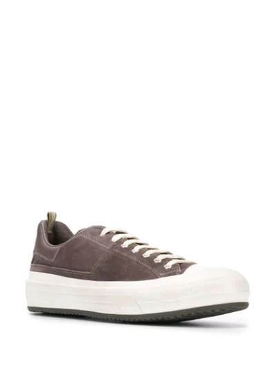 Shop Officine Creative Lace-up Low-top Sneakers In Grey
