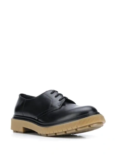 Shop Adieu Type 132 Rubber-sole Derby Shoes In Black