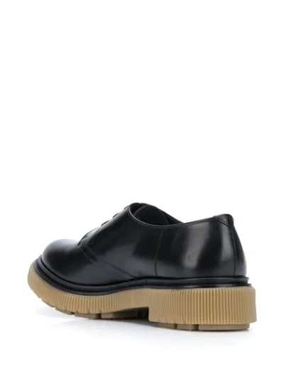 Shop Adieu Type 132 Rubber-sole Derby Shoes In Black