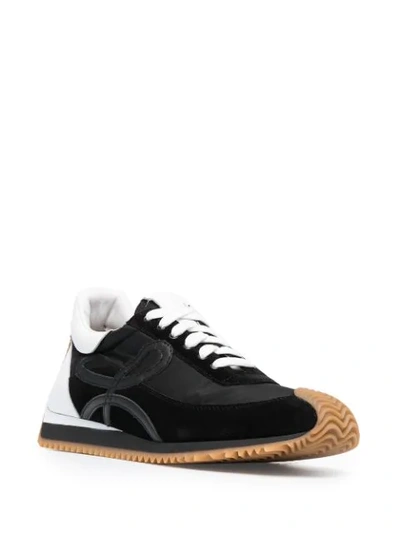 Shop Loewe Flow Runner Low-top Sneakers In Black