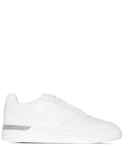 Shop Mallet Hoxton Low-top Sneakers In White