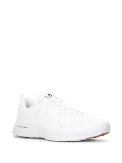 Shop Apl Athletic Propulsion Labs Lace-up Trainers In White