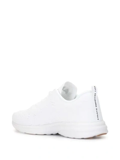 Shop Apl Athletic Propulsion Labs Lace-up Trainers In White