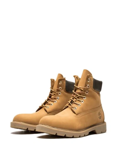 Timberland Premium Waterproof Leather Work Boots In Brown