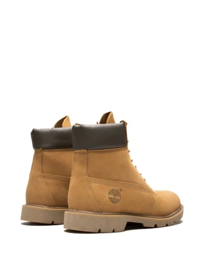 Timberland Premium Waterproof Leather Work Boots In Brown