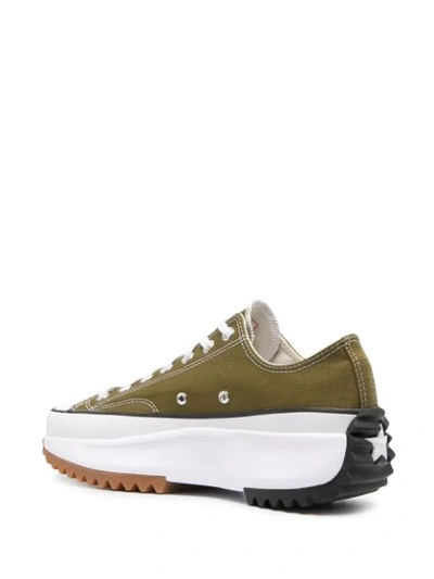 Shop Converse Chunky Sole Trainers In Green