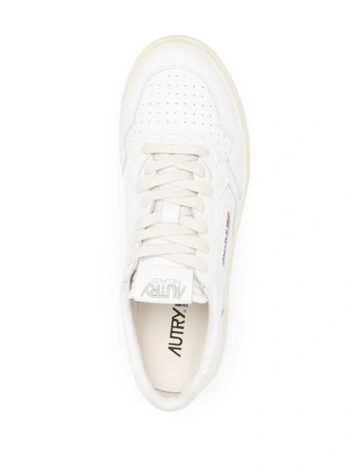 Shop Autry Action Low-top Sneakers In White