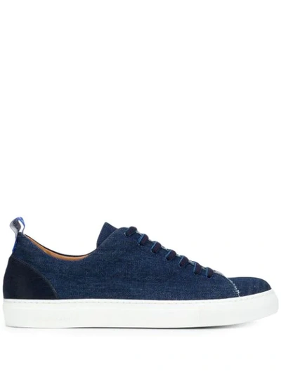 Shop Jacob Cohen Jack Sneakers In Blue