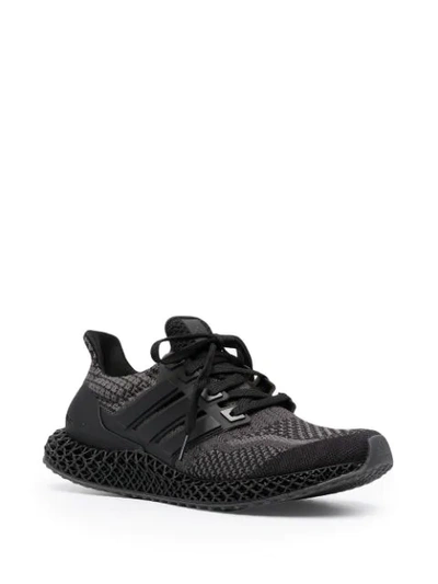 Shop Adidas Originals Ultra 4d 5 Sneakers In Black