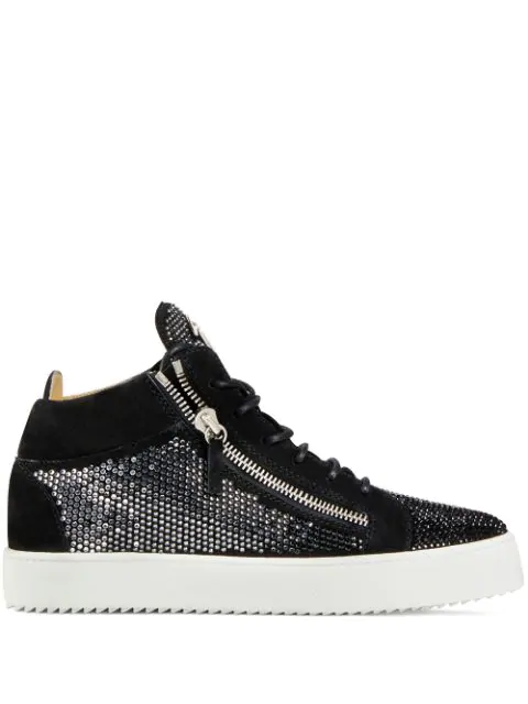 giuseppe suede trainers