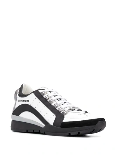 Shop Dsquared2 551 Sneakers In White