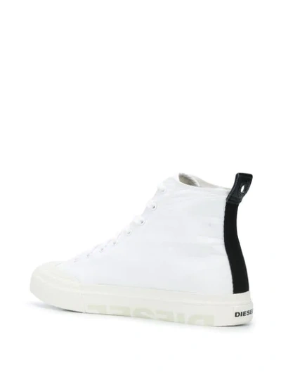 Shop Diesel High-top Sneakers In White