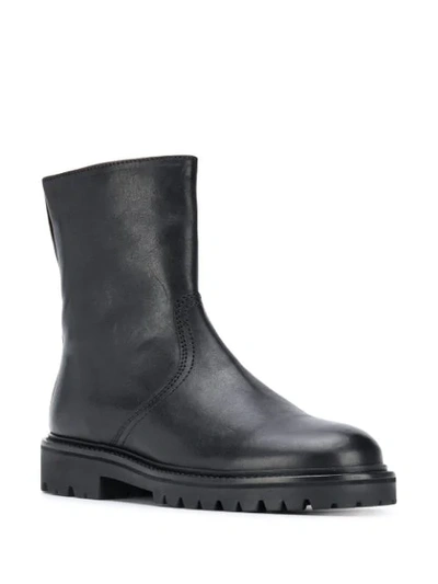 Shop Isabel Marant Cronos Ankle Boots In Black