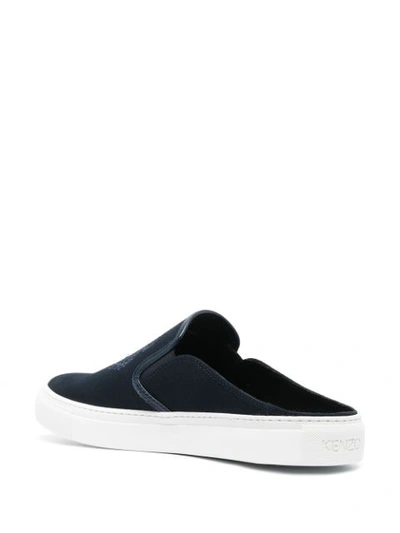 Shop Kenzo Slip-on Trainers In Blue