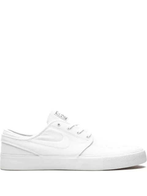 Nike Sb Zoom Stefan Janoski Canvas Rm Skate Shoe In White Modesens