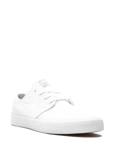 Shop Nike Sb Zoom Stefan Janoski Sneakers In White