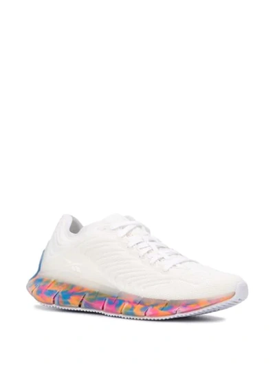 Shop Reebok Zig Kinetica Low-top Sneakers In White