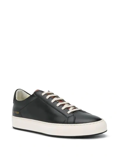 Shop Common Projects Retro Special Edition Low-top Sneakers In Black