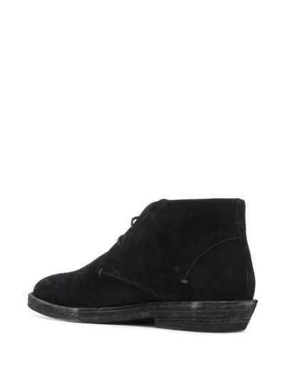 Shop Haider Ackermann Desert Lace-up Boots In Black