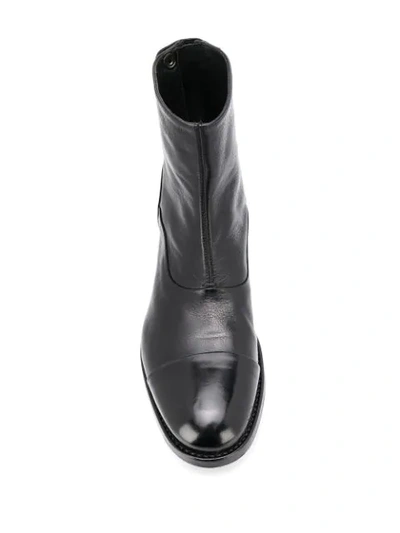 Shop Alberto Fasciani Abel Ankle Boots In Black