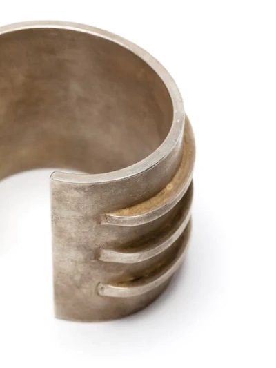Parts Of Four Ultra Reduction Ridge Bracelet In Gold