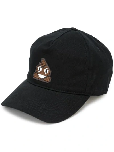 Shop Mostly Heard Rarely Seen 8-bit Tiny Poop Baseball Cap In Black