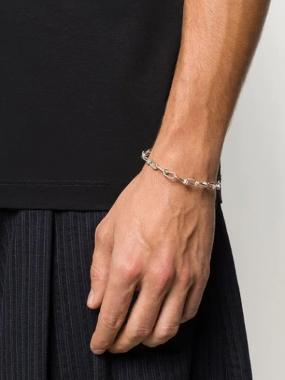 Shop Annelise Michelson Wire Cuff Bracelet In Silver