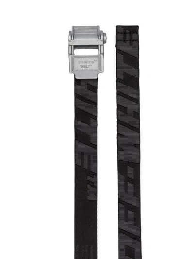 Shop Off-white Mini 2.0 Industrial Belt In Black