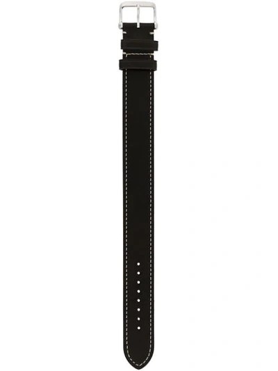 Shop Tom Ford Watches Adjustable Watch Strap In Black