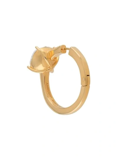 KK SOLITAIRE EARRING GOLD