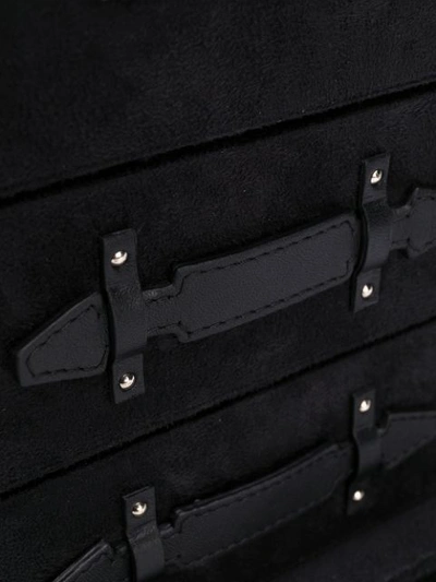 Rapport Brompton Gentleman's Trunk Watch Case In Black