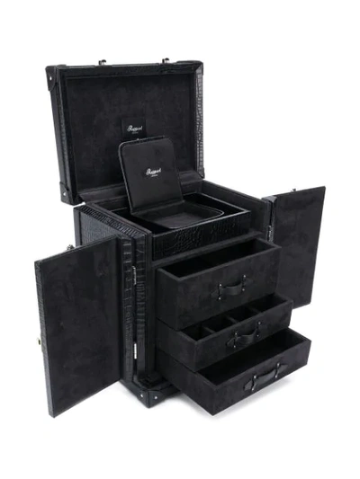 Rapport Brompton Gentleman's Trunk Watch Case In Black