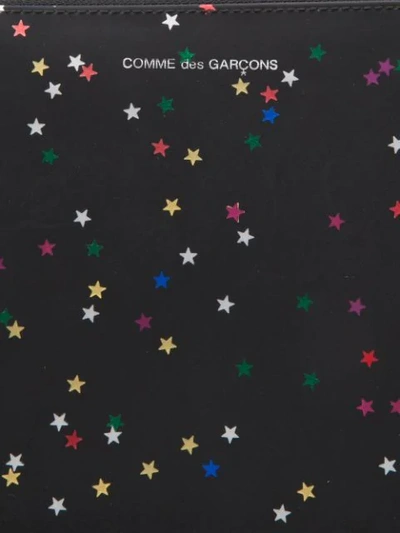 Shop Comme Des Garçons Bright Star Wallet In Black