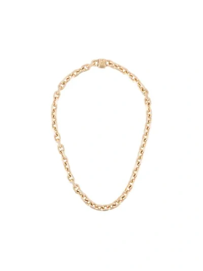 Shop Emanuele Bicocchi Gold-plated Chain-link Necklace