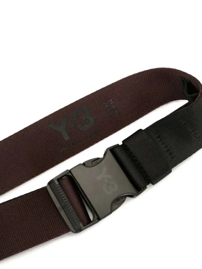 Shop Y-3 Clasp-buckle Belt In Red