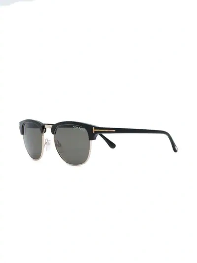 Tom Ford Aviator Sunglasses In Black