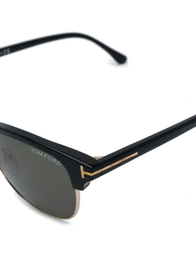 Tom Ford Aviator Sunglasses In Black