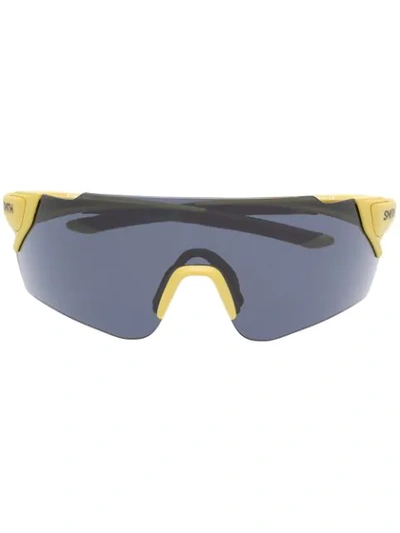 Shop Smith Attackmax Tinted Sunglasses In Green