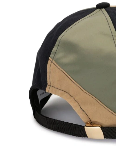 Sacai Hank Willis Thomas Solid Mix Cap In Green | ModeSens