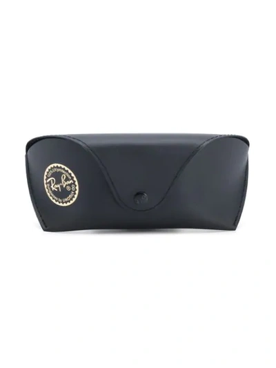 Ray Ban Aviator Frame Sunglasses In Gold