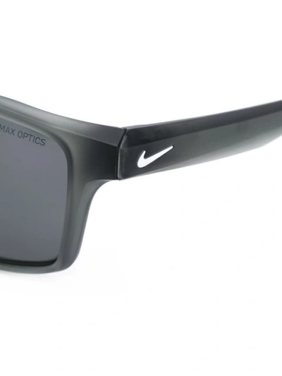 Nike Windstorm 65mm Rectangular Sunglasses In Grey