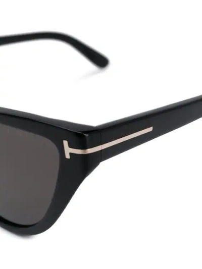 Shop Tom Ford Cat Eye Sunglasses In Black