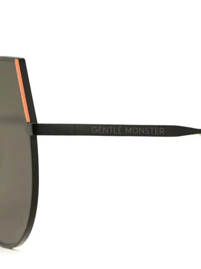 Shop Gentle Monster Dans M02 Sunglasses In Black