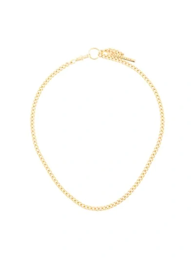 Shop Meadowlark Fob Chain Necklace In Gold