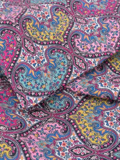 Shop Mackintosh Rafferty Paisley-print In Pink
